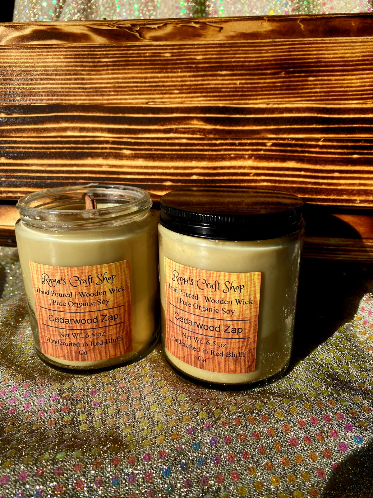Cedarwood Zap Candle