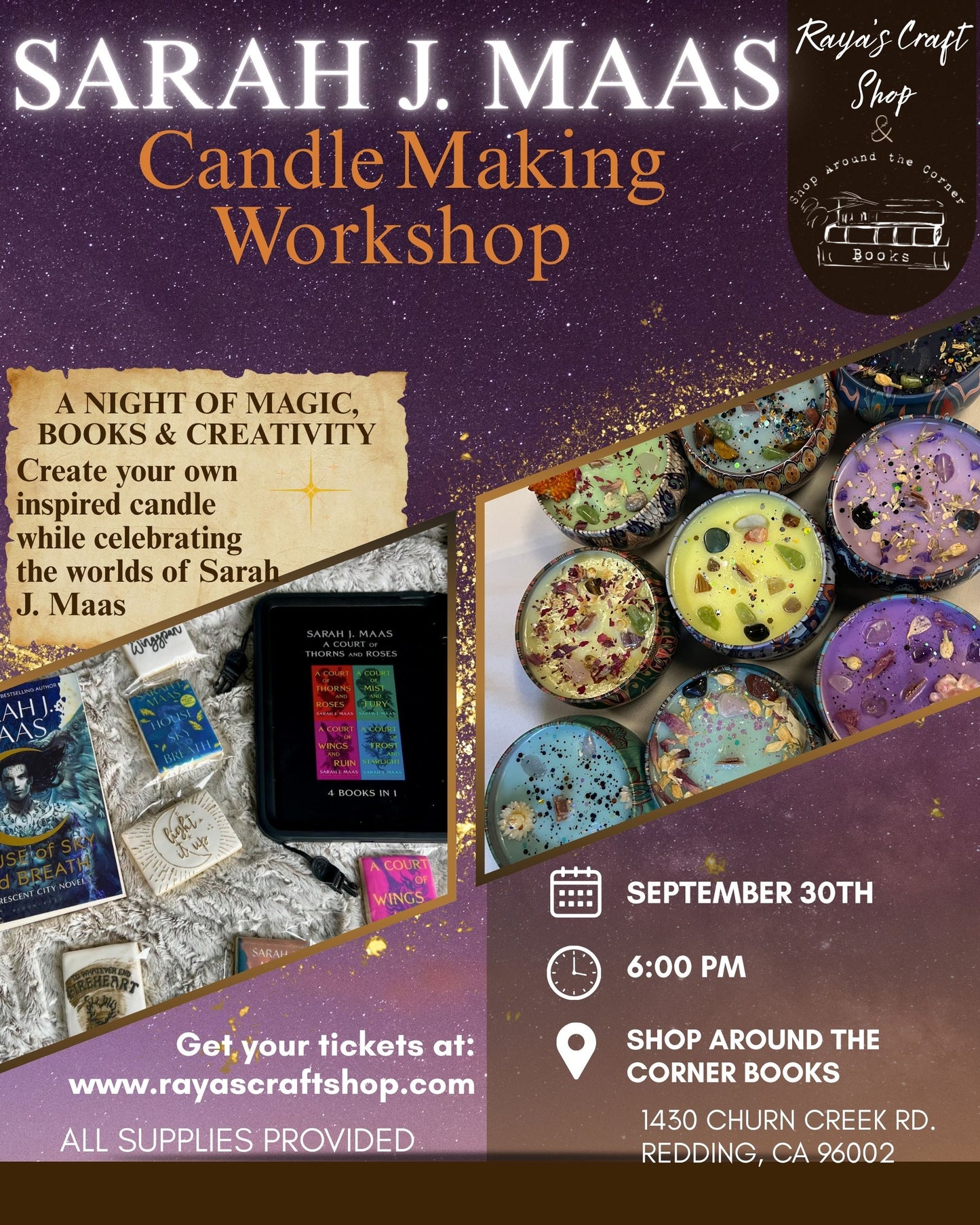 3rd Annual SJM Universe Candle Making Workshop